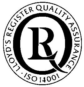 V:s kvalitetsstyrningssyste har godkänts av LRQA i enlighet ed standarden ISO9001.