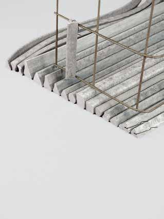 olika cementtyper för för exponeringsklasser upp till XA2 Vi erbjuder dig den optimala distansen för varje användningsområde: Typ serie Skiss Horisontell armering Vertikal armering Synliga betongytor