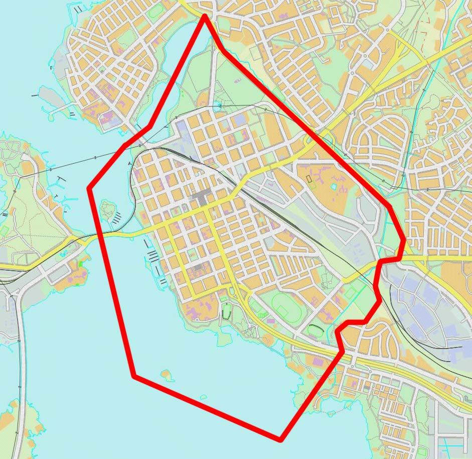 DELGENERALPLAN FÖR CENTRUM PLAN FÖR DELTAGANDE OCH BEDÖMNING Vasa stads planläggning 14.