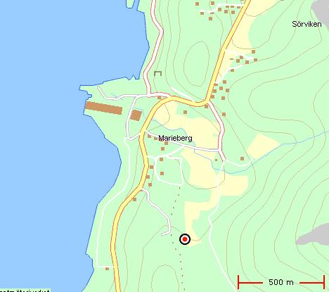 Sågverkstomt Marieberg, Kramfors kommun hot spot