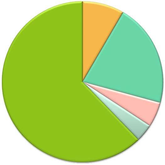 Det svenska landsbygdsprogrammet 36 miljarder kronor Miljö och klimat 62,2% Konkurrenskraft och lönsamhet i jordbruks-, trädgårds, skogs- och rennäring 8,4% 20,8% Av totalen är 9% bredband, 5% lokalt