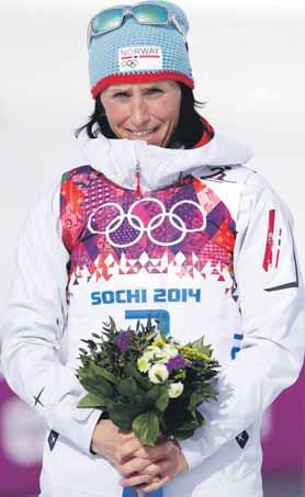 Nórska bežkyňa na lyžiach Marit Björgenová i bieloruská biatlonistka Daria Domračevová získali len medaily najcennejšieho lesku. Pripomeňme si ešte raz ich pôsobivé výkony z posledných dní.