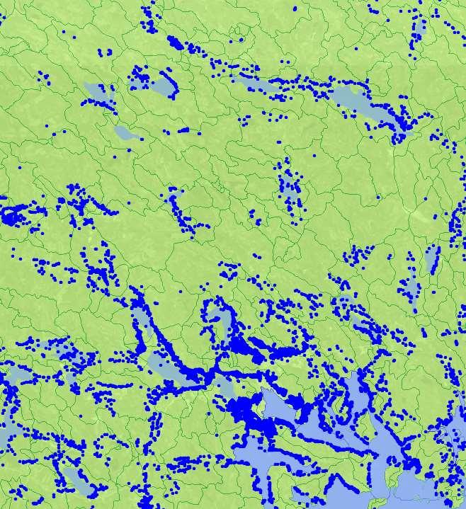 Från karta (geodata) till statistik