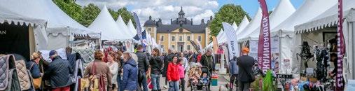 UTSTÄLLARE OMRÅDE Under Strömsholmsdagarna genomförs förutom alla tävlingar en stor mässa med allt för häst, ryttare, hund, hem och fritid.