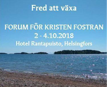 Vi inbjuder till Forum för fostran och konfirmandpedagogiska dagar. Diakonidagarna på Lärkkulla den 12-14 oktober hoppas vi blir en diakonal kraftsamling för hela stiftet.