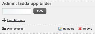 Gör så här för att skapa en ny mapp: I detta läge klickar du på Lägg till mapp: Ange ett namn och en beskrivning.