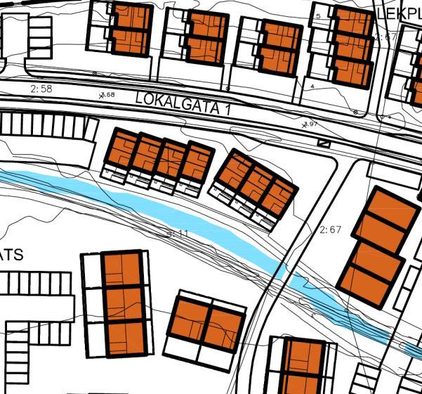 Därmed anses planbestämmelser om markanvändning inom byggrätt motstridiga. Det har under hela planprocessen redovisats för och varit tänkt att möjliggöra för bebyggelse inom nämnda område.