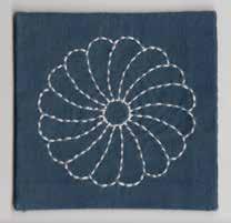 SASHIKO STYGN PÅ JAPANSKA Sashiko är inte bara små vita stygn på blå botten utan kan broderas fritt med andra färger. På svenska kallas stygnen förstygn eller mer populärt upp-och-ner stygn.