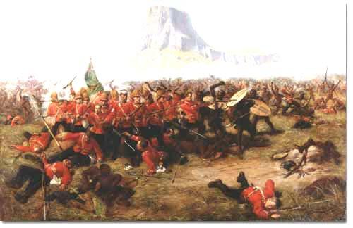 Mj Ulf Högström 2002-05-22 Sid 5 (73) Bild: The Battle of Isandlwana, 1879. Relativt små Europeiska förband genomförde under 1800-talet ett stort antal insatser i olika koloniala oroshärdar.