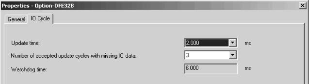 Projektering med PROFINET Projektering av PROFINET IO-Controller 5 För att mata in IP-adressen som tilldelats tidigare (Æ följande bild), klicka i rutan "Node / PN IO system" på knappen [Ethernet]