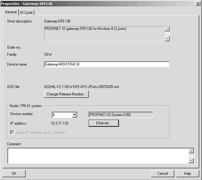 Projektering med PROFINET Projektering av PROFINET IO-Controller 5 Deltagarkonfiguration När kortplatserna (slots) har konfigurerats måste den nya deltagaren konfigureras med ytterligare