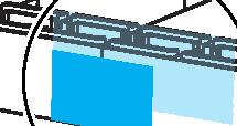 Bräddavlopp Thermo Plus BRÄDDAVLOPP THERMOPLUS 1. Mät ut och markera håltagning för bräddavlopp, både invändigt och utvändigt pool.