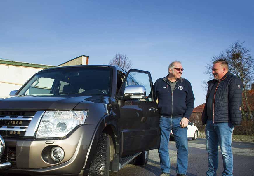 Nisse Schön, nöjd Mitsubishiägare. Varför valde du Mitsubishi? Det är en pålitlig och stabil bil med bra plats och komfort. Jag har både en firmabil och en privat bil.