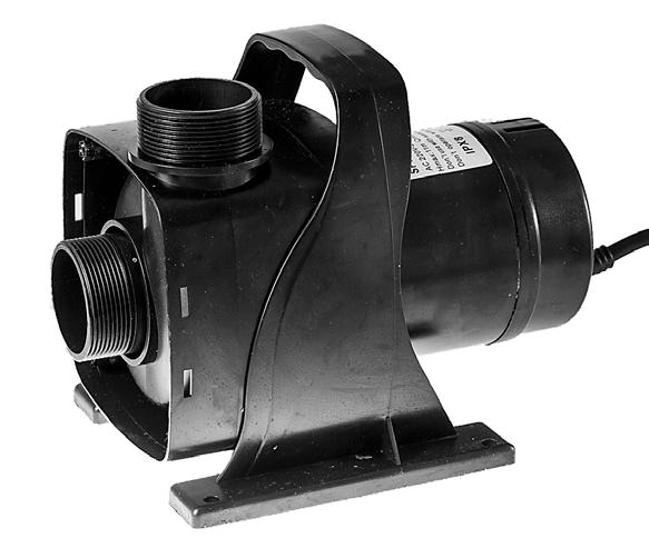 Pumpemotor med rotor monteret / Pumphus med