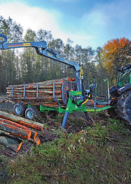 Skillnaden modellerna emellan ligger främst i lastvolym och hjulstorlek. FARMA T10F är försedd med ett bredare 480 hjul och har en något större lastarea.