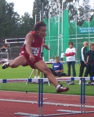 Återfinns i topp 20 i F16 i fem grenar (höjd, tresteg, diskus, slägga och sjukamp.)dock inte i sina bästa grenar längd och 100m häck p.g.a. lårskadan.