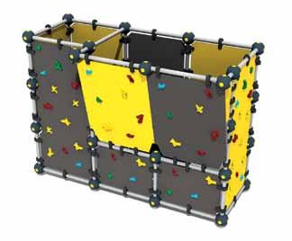 220690 WALL BOULDERING L 2520 mm 10,50 h TEKNISKA DATA PRODUKT- NUMMER PRODUKTNAMN Utrustningens dimensioner L x B x H (mm) Största mått (mm) Tyngsta del (kg) Minimiyta L x B x H (mm) Max.