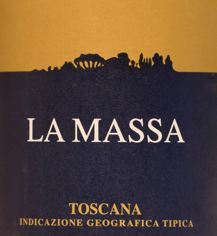 Italien, Toscana, Chianti La Massa La Massa är en 27 hektar stor vingård med sydlig exponering i det böljande Conca d Oro i Panzano cirka 360 meter över havet.