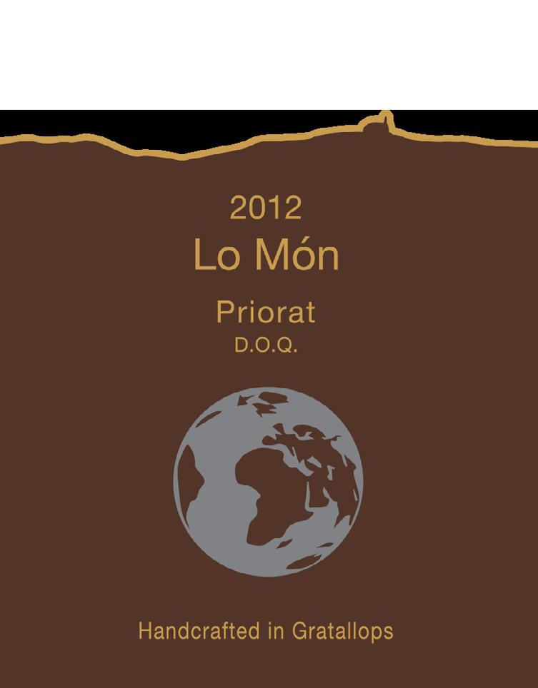 Spanien, Katalonien, Priorat Trossos del Priorat Ekologiskt odlade druvor, certifierad ekologisk odling.