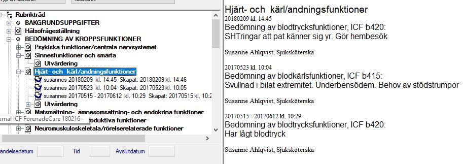 Hjälpmedel, Hälsobedömning, Planering och