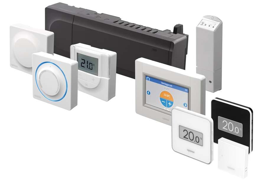Uponor Smatrix autobalansering på riktigt Intelligent, uppkopplat och enkelt Uponor Smatrix är ett smart reglersystem, programmerat med Uponors unika patenterade autobalansering för värme och kyla.