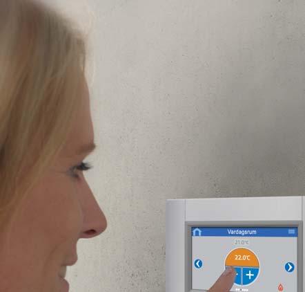 Fjärrstyr komforten, var som helst Med Uponor Smatrix Wave Smart
