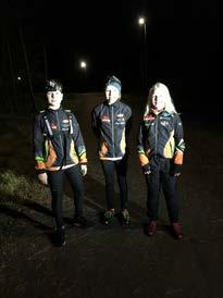 Ebba Näsman hade skrivit till programmet Lilla Sportspegeln och bjudit in dem att komma och se vad vår klubb gör och vad orientering är.