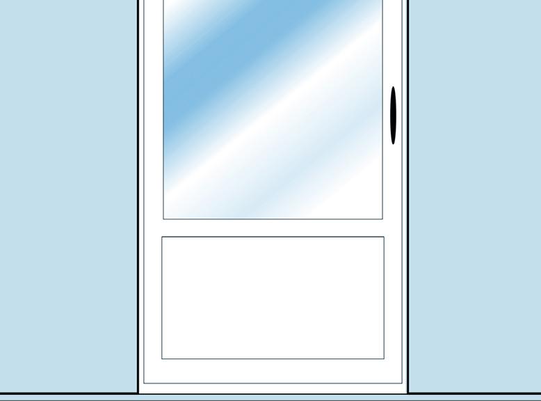 10 Låsning av glasdörr (fönsterdörr) Glasdörrar godtas inte. Enbart dörrar enligt avsnitt 3 är godtagbara.