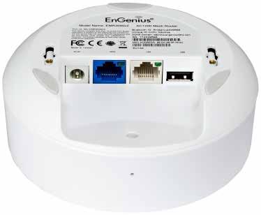 Upp Stöd Installeras En DATA/IP 170926 INOMHUS-ENHETER Engenius Mesh-router Art.nr: 660 20 00 Engenius EMR3000, trådlös Mesh-router Dual band 2.