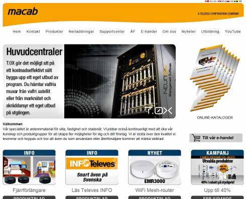 HEMSIDA Till din hjälp www.macab.