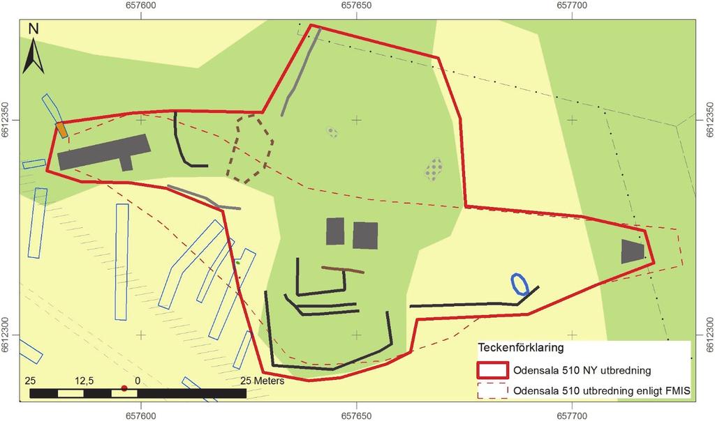 Sammanfattning Inför anläggandet av en dagvattendamm/magasin i södra utkanten av Steningehöjden i Märsta, Sigtuna kommun, utförde Stiftelsen Kulturmiljövård (KM) en avgränsande förundersökning.