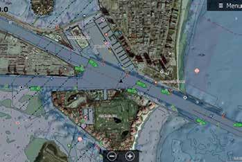 ökad situationsmedvetenhet Marina Info/Port Services (marininfo/hamnservice) gör att båtägare kan segla över hela världen Information om sportfiske (endast USA) ger