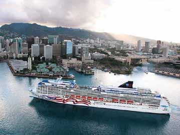 Idag efter frukost checkar vi ut från hotellet i lugn och ro och tar oss sedan till hamnen där vi kliver på vårt hem dem kommande veckan rederiet Norwegian Cruise Lines