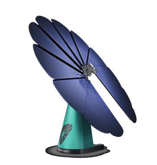 LUTNING, 4 KWP 3500 Produktion av el 3000 smartflower POP 2500 2000 Ø Energibehov 1500 för ett hushåll 1000