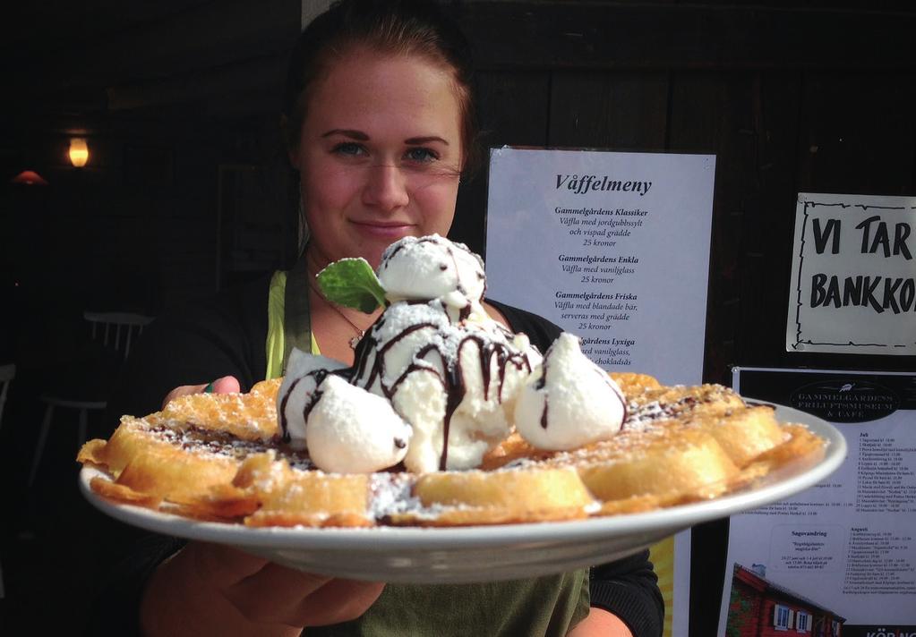 SOMMARCAFÈER Vid sidan av de många trevliga caféer som har öppet året om finns det under sommaren flera tillfälliga små guldkorn att besöka. Information om alla caféer hittar du på koping.