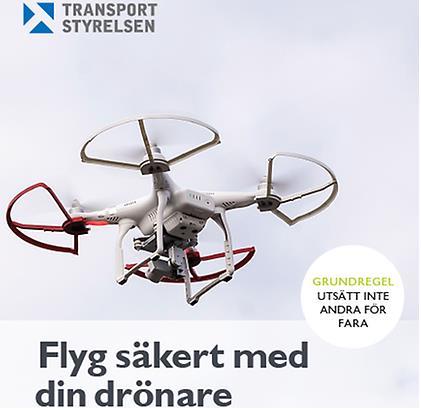 Drönare på Elmia Från den 1 februari 2018 gäller nya regler för dig som flyger drönare.