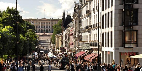 vi in i den fantastiskt vackra Oslofjorden och