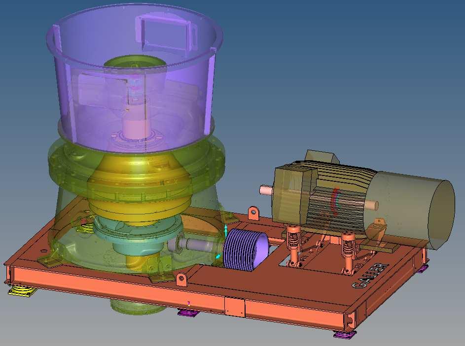 Multi-body Dynamics Foundation loads Used for dimensioning of vibration suspension, rubber dampers Determination of foundation loads Rigid body model (6 DOFs in total)