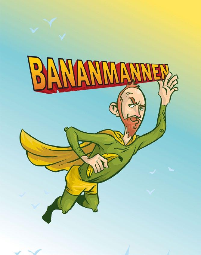 6 11 år Bananteatern Bananmannen Klaras föräldrar har just skilt sig och hon flyttar runt så ofta mellan dem och deras olika boenden att hon aldrig ens hinner packa upp banankartongerna och än mindre