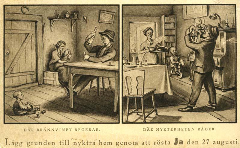 Kustvärnet Stor kamp för nykterhet För 90 år sedan handlade den stora politiska striden i Sverige om huruvida vi skulle ha alkohol eller inte i landet.