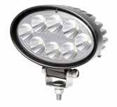 VALUEFIT RUND LED 500/600 lumen VALUEFIT OVAL LED 1050/1200 lumen BACKSTRÅLKASTARE POWER BEAM 1000 COMPACT LED LED 850 lumen 111,2 83,9 M8 64,7 120,3 142,6 22,2 65 Backstrålkastare i PA6-plast som är