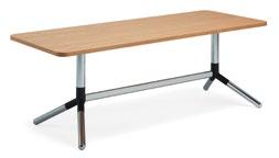 Triad bord Mått: Finns i ett flertal format och höjder. Produktinfo: Bordsskiva i björk eller ek, alt.