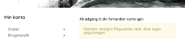 2 Om användarnamn och lösenord är fel, kommer ett