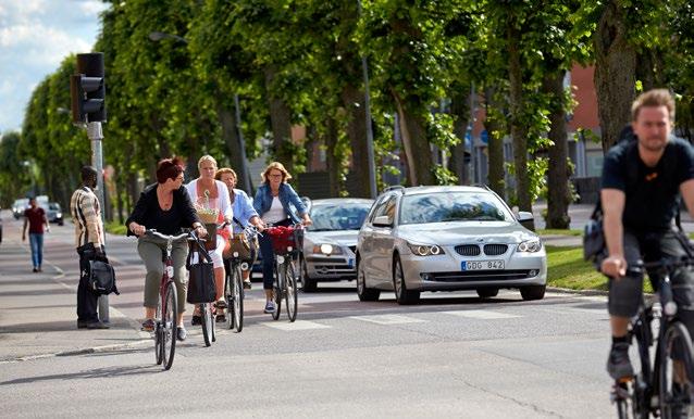 På motsvarande sätt bör verksamheter med tunga, breda eller långa transporter lokaliseras där gatunätet klarar det.