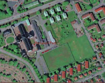 - Förutsättningar - Områdets läge Programområdet ligger vid Härlanda park intill Härlanda f.d. fängelse, ca 3 km öster om Göteborgs centrum. Programområdet avgränsas av Härlanda f.d. fängelse och Kålltorpsgatan i väster, de s.