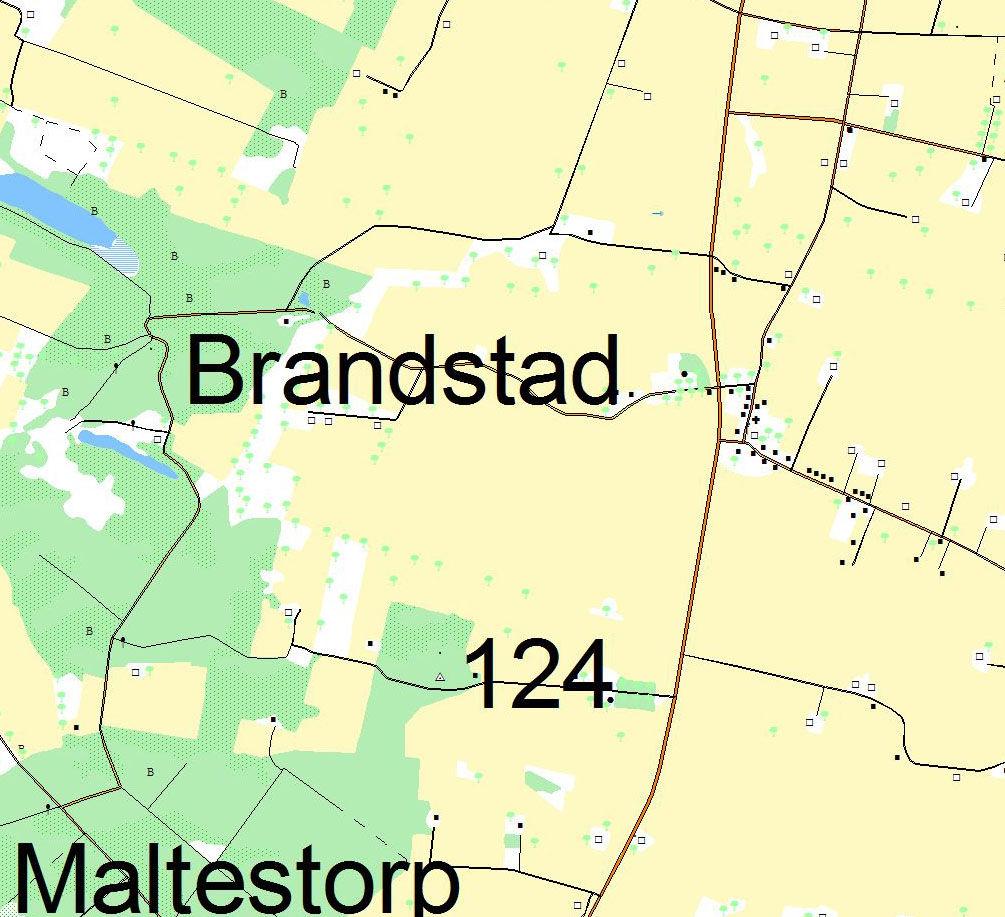 Brandstad prästgård ligger i Sjöbo