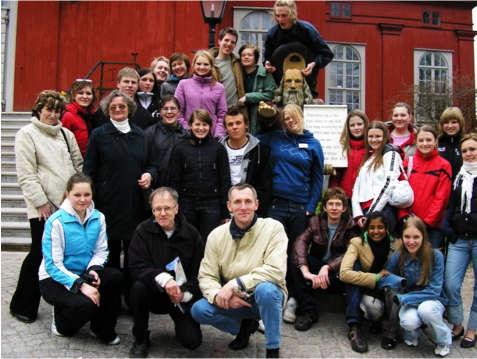 Skulle nu hela programmet spricka?! Nå, det kom ganska snart en ersättningsbuss, och vi kom till Karlskrona med bara någon liten försening.