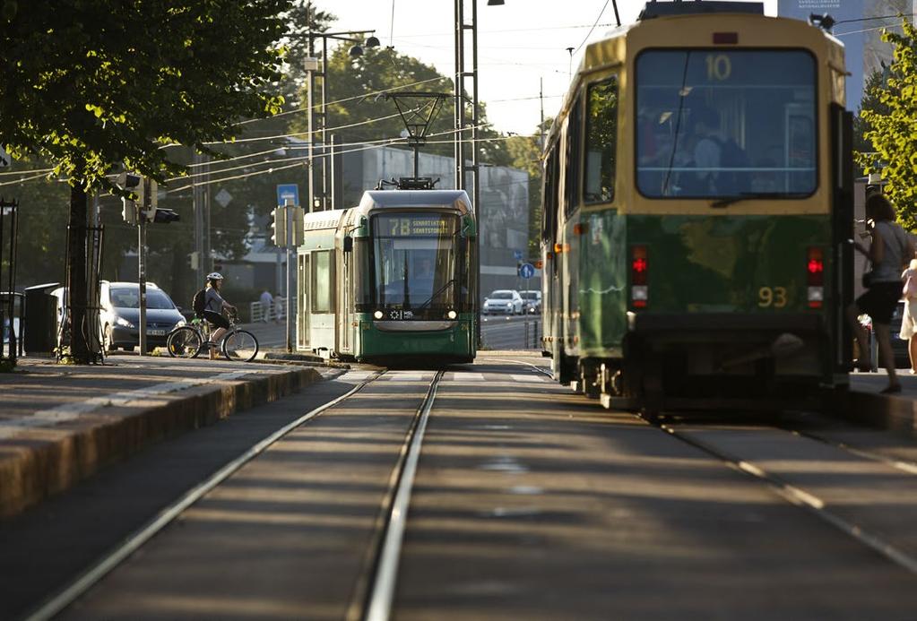 Målen med klimatsmart stadsplanering 1 Minska på beroendet av bilar genom att planera ett trafiksystem som baserar sig på hållbara fortskaffningsmedel.