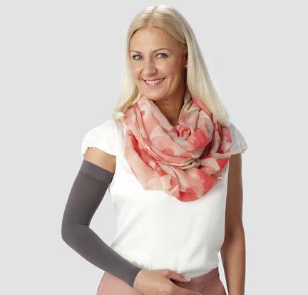 30 Produktkatalog Flebologi Lymfologi Ärrbehandling Kompressionsärmar (sömlös) Extra mjuk Juzo Soft Supermjukt material för