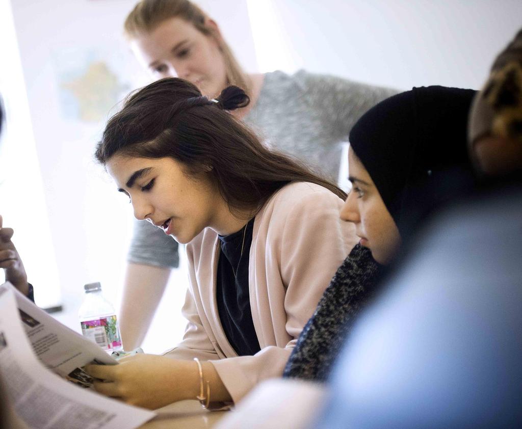 Studenterna är våra ambassadörer Positiva förebilder Inspirera och motivera Erbjuda identifikation Ca 70